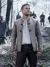 King Arthur Legend Of The Sword Charlie Hunnam Brown Leather Jacket Charlie Hunnam King Arthur Charlie Hunnam King Arthur