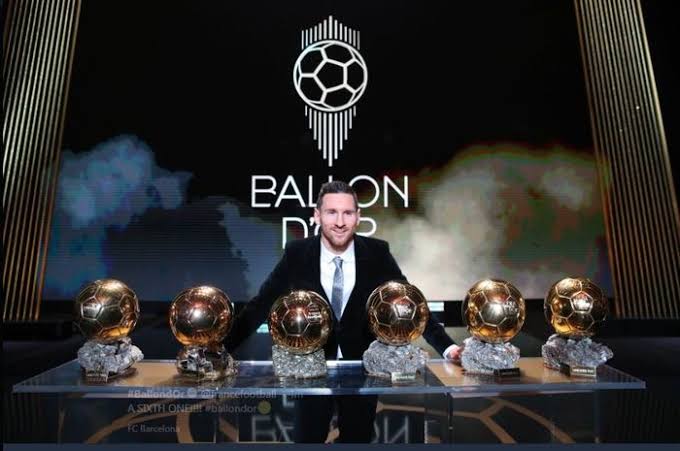 Hasil gambar untuk lionel messi ballon d or 2019"
