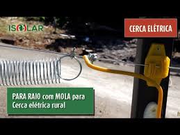 Esse tipo de sistema diminui a incidência de raios que caem no perímetro da cerca que podem atingir o eletrificador. Video Aula 5 Como Funciona O Para Raio Com Mola Para Cerca Eletrica Rural Youtube