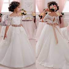 Htnew Communion Party Prom Princess Pageant Bridesmaid Wedding Flower Girl Dress Ebay Vestidos De Primera Comunion Vestido Para Ninas Boda Vestidos De Nina Elegantes