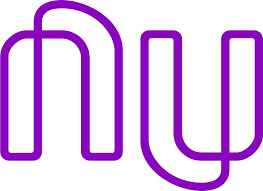Nubank logo on the screen of the mobile device. Nubank Logo Download Vector