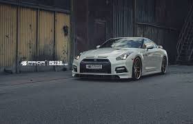 Nissan Gtr With Bumpers Pd750 Of Prior Design Spain Nissan Gt Nissan Gt R Nissan Gtr R35