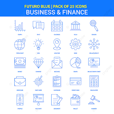 You can use these free icons and png images for your photoshop design, documents, web sites, art projects or google presentations download:266. Business And Finance Icons Futuro Blue 25 Icon Pack Business Icons Finance Icons Blue Icons Png And Vector With Transparent Background For Free Download