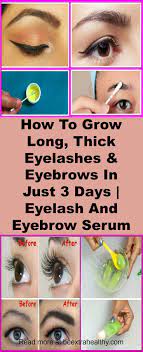 Do eyebrows grow back the 5 things you need to do the skincare edit. How To Grow Long Thick Eyelashes Eyebrows In Just 3 Days Eyelash And Eyebrow Serum Thicker Eyelashes How To Grow Eyelashes Eyebrow Serum
