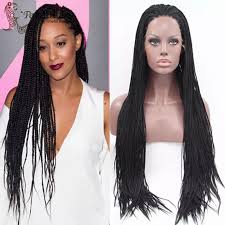 Let us know in the comments if you'll be trying any of. Long Black Wig Lace Box Braids Synthetic Wig Heat Resistant Micro Braided Wigs African American Hair Braiding Styles Lace Wigs Wavy Lace Pickuplace Net Wigs Aliexpress