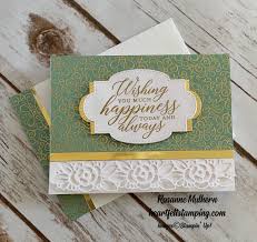 Most posts are made using stampin' up! Caseing Coast To Coast Congratulations Card Heartfelt Stamping