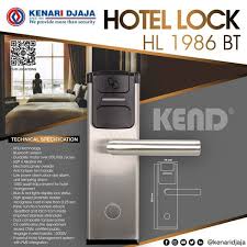 Hotel Lock Kend Bluetooth By Kenari Djaja Gagang Pintu Hotel Gagang