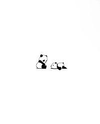 Black And White Panda Wallpaper Pandas Cute Little Drawings Cute Panda Wallpaper Cute Simple Wallpapers