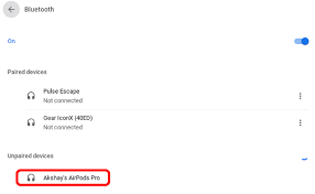 Next click on the small arrow pointing down next to the bluetooth option. How To Connect Airpods Pro To Chromebook 2021 Beebom
