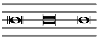 Silence in music comes in the form of rests, which are little symbols that tell the player to be ? Double Whole Note Wikipedia