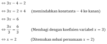 Contoh soal persamaan linear dua variabel smp kelas 8. Persamaan Linear Satu Variabel Splsv Dan Contoh Soal Advernesia