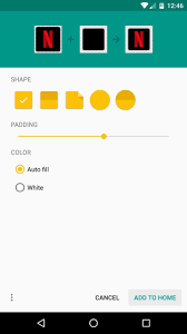 This online service allows you to upload an image and generate all the standardized sizes and resolutions from it for both android and ios: How To Make App Icons The Same Size Shape On Android Android Gadget Hacks