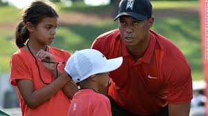 Tiger woods son & daughter ★ 2017. Tiger Woods Warms Up With His Son Charlie 11 And The Similarities Are Striking Cnn