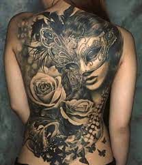 Female full back tattoos designs. Rose Tattoo Full Back Design The Most Lovely And Beautiful Ever Inked Rose Tattoo Designs To Get Inked Tatoveringer