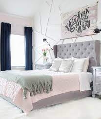 Because the room receives plenty of natural light, the dark color on the lower portion of the wall feels grounding rather than overwhelming. How To Decorate A Room Beautifully With Blush Pink Shabbyfufu Com