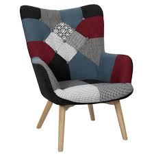 Revêtement en polyesterstructure en bois today parure de lit 2 personnes 220x240 coton imprime blanc bohème hello dandelion. Altobuy Federica Fauteuil Patchwork Motifs Colores Neuf Ebay