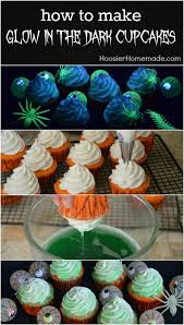 What makes a buttercream cake glow in the dark? Glow In The Dark Cupcakes Hoosier Homemade
