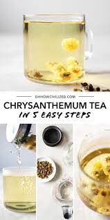Chrysanthemum Tea In 2021 Chrysanthemum Tea Hot Tea Recipes Healthy Teas Recipes