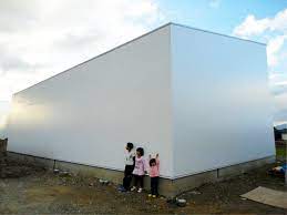 窓のない家 三重県津市庄田町のデザイン住宅施工例 三重県のナカケンホーム 住宅 家 外観 家