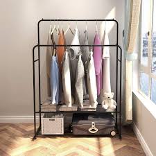 Cheap retail store vintage iron clothing racks for sale. Clothing Garment Rack Metal Heavy Duty Double Rail Clothes Rack Organizer 2 Tier Storage Shelf For Boxes Shoes Boots Commercial Grade Multi Purpose Entryway Shelving Unit Black Buy Online In Bahamas At Bahamas Desertcart Com Productid