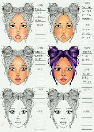 You can introduce the child to different animals in coloring pages on our website. Blank Hair And Skin Color Charts And Practice Page Pdf Download Only 3 Skin Color Chart Copic Color Chart Hair Color Chart