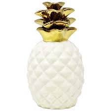 Check spelling or type a new query. Gift Boutique 9 Ceramic Round Pineapple Showpiece Beautifully Sculpted With Realistic Detail Off White Gloss With Gold Metallic Crown Buy Online In Belize At Belize Desertcart Com Productid 32588206