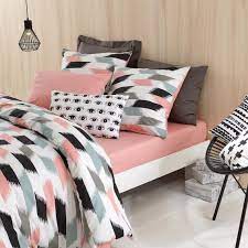 drap housse coton thales rose drap housse drap housses