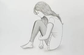 Farjana Drawing Academy Girl Sketch Drawings Girl Drawing