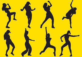 Zumba Silhouettes Zumba Vector Art Vector Art Design