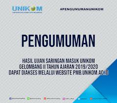 Saringan tahun 1 2017 2 sk bukit mutiara (jba1116) 4. Hasil Ujian Saringan Masuk Unikom Gelombang Ii Tahun Ajaran 2019 2020