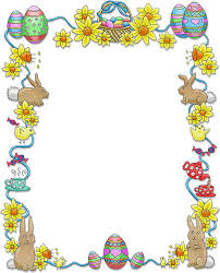 You can add text or images as per the instructions above. Free Easter Borders Happy Easter Border Clip Art