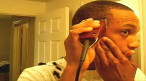 If you are using the hair clippers on your own hair, take care to hold the clippers steady as you trim off any uneven hairs. How To Cut Your Own Hair For African American Men Hairstyling Wonderhowto