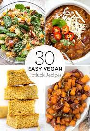 These potluck appetizers are guaranteed to please the entire crowd. 30 Quick Easy Vegan Potluck Recipes Simply Quinoa