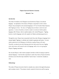 A discussion on how to create qualitative research questions that features the difference of qualitative and quantitative research questions.how to create a. Filipino Keywords Related To Sexuality Sexual Intercourse Tagalog Language