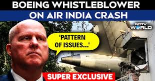 Boeing Whistleblower Speaks Out On Air India Crash: 'Bothersome Pattern Of  Issues At Boeing'