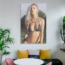 Amazon.com: HBHCLXN Eva Elfie Poster Sexy Bikini Model Poster 4 Canvas Wall  Art Posters For Room Aesthetic And Decor Pictures For Living Room Bedroom  Decor 08x12inch(20x30cm): Posters & Prints