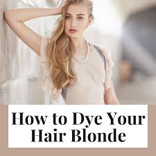 I've never dyed my hair before, and i was curious to see if this natural turmeric dye could actually turn my hair blonde, and test to see if it really works. How To Dye Hair Blonde Bellatory Fashion And Beauty