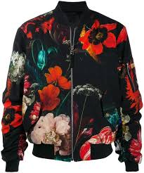 Paul Smith Evening Bomber Jacket Farfetch Floral Bomber Jacket Floral Bomber Jacket Outfit Patterned Bomber Jacket