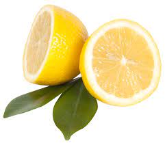 Lemon With Leaf Png Image Fruit Picture Lemon Image