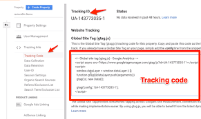 Now, click the edit link on the right of your site's name. Insert Google Analytics Tracking Code In Wordpress Without Plugin