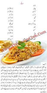 Biryani Recipe Urdu Recipesinurdu Cooking Recipes In Urdu Recipes Chicken Biryani Recipe