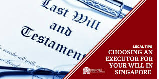 The following is a list of documents that are sometimes included with a letter distributing assets of a deceased person's estate: Choosing An Executor For Your Will In Singapore Singaporelegaladvice Com