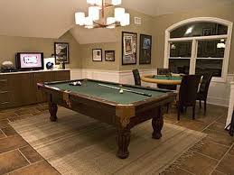 Interior Exciting Man Caves Decoration Brown Ceramic Floor Round Poker Table Wooden Tv Stand Cabinet Re Man Cave Decor Home Bar Accessories Man Cave Home Bar