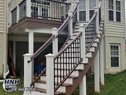 Professional installation ensures a solid staircase that fits beautifully and lasts a lifetime. Deck Steps Gallery Hnh Deck And Porch Llc 443 324 5217