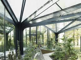 One side has a polished concrete floor, while the greenhouse side has gravel. Structure And Translucent Cladding How To Design A Greenhouse Archdaily