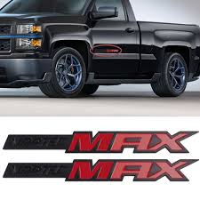 At andy's auto sport, you can find chevrolet emblems at a great price. Vortec Max Logo Emblem Sticker Car Door Tailgate Waist Line Body Trim Decor For Chevrolet Sierra Silverado Ss Gmc Accessories Buy At The Price Of 4 06 In Aliexpress Com Imall Com