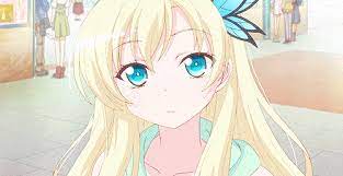 Her long blonde hair paired with ribbons, along with her light blue eyes and small fangs capture my attention with ease. Top 20 Anime Girls With Blonde Hair On Mal Myanimelist Net