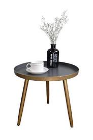It enlivens any space, adding some three distressed metal drum end tables. Aojezor Circle Coffee Side End Table For Livingroom Metal Https Www Amazon Com Dp B07gyvwtf5 Ref Cm Sw R Pi Metal End Tables Living Room Table End Tables
