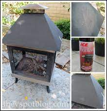Freshen Up A Fire Pit With High Heat Spray Paint High Heat Spray Paint Fire Pit Paint Heat Spray