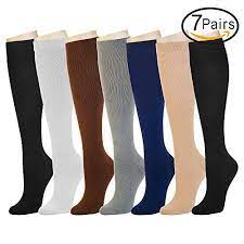 7 Pairs Compression Socks For Women And Men Best Medic Https Www Amazon Com Dp B074l12yb8 Ref Cm Sw R Pi Dp U X Compression Socks Flight Socks Varicose